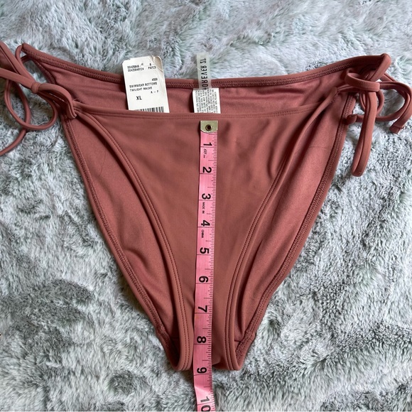Forever 21 Mauve String Tie Bikini Bottom Size XL - NWT - Picture 5 of 8